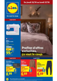 Prospectus Lidl FIRMINY : Profiter d'offres exclusives, ça vaut le coup