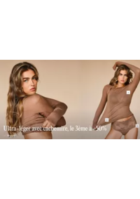 Prospectus Intimissimi LEVALLOIS-PERRET : Ultra-léger avec cachemire Le 3ème à -50%