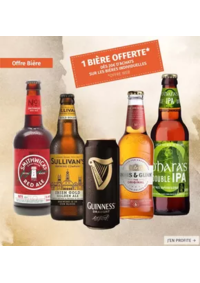 Prospectus Comptoir irlandais Le Mans : Découvrez notre offre exclusive sur les bières : pour 20€ de bières achetées, recevez une bière offe