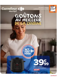 Prospectus Carrefour Drive BRIVE-LA-GAILLARDE : GOÛTONS AU MEILLEUR DE LA CUISINE