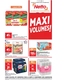 Prospectus Netto Argelès-Gazost 4 avenue de Coubertin : Maxi volumes
