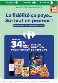 Prospectus Carrefour city Milly-sur-Thérain : LA FIDÉLITÉ ÇA PAYE...SURTOUT EN PROMOS !