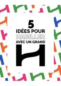 Prospectus La Halle REDON ZI DE BRIANGAUD : Les essentiels de la saison ? Les bottines, évidemment Voici nos 5 idées pour Habiller vos pieds cet