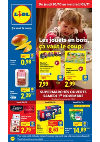 Prospectus Lidl MARMOUTIER : C'est le grand retour de la gamme Deluxe chez Lidl : Magret, foie gras, saumon…