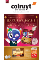 Prospectus Colruyt : Faites vos Jeux