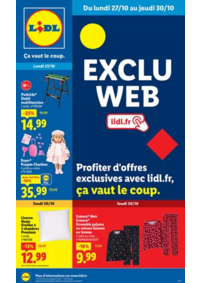 Prospectus Lidl VOUZIERS : Profiter d'offres exclusives avec lidl.fr, ça vaut le coup