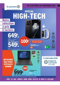 Prospectus E.Leclerc SAINT JUNIEN : HIGH-TECH GAMING & UNIVERS CONNECTE