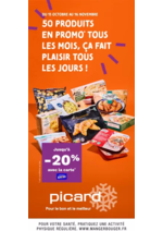 Prospectus Picard : 50 produits en promo tous les mois, ça fait plaisir tous les jours !