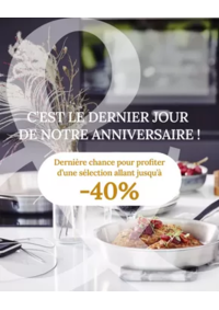 Prospectus Ambiance & Styles ST MALO : Nos offres anniversaire se terminent aujourd’hui en magasin et demain sur notre site !