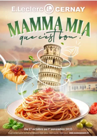 Prospectus E.Leclerc CERNAY : Semaine Italienne S44