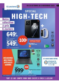 Prospectus E.Leclerc MONTCEAU LES MINES : HIGH-TECH GAMING & UNIVERS CONNECTE
