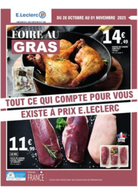 Prospectus E.Leclerc WASSELONNE : FOIRE AU GRAS