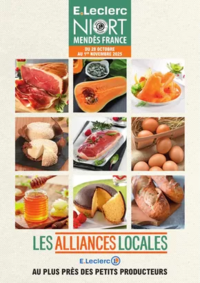 Prospectus E.Leclerc NIORT : Alliances Locales
