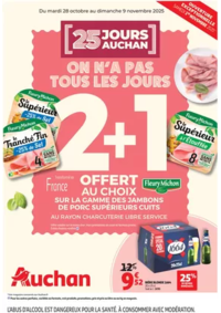 Prospectus Auchan VILLEBON SUR YVETTE : C'est parti pour les 25 JOURS AUCHAN