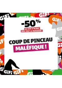 Prospectus Gifi LONGPONT SUR ORGE : Le secret d’un look d’Halloween réussi ? Un make-up qui fait frissonner !
