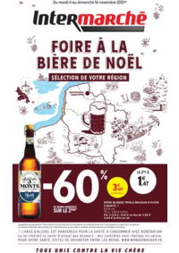 Prospectus Intermarché Super Cucq : S45/46 - R1 - FOIRE A LA BIERE - APEROTIME