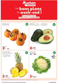 Prospectus Auchan Supermarché Saint-Germain-lès-Corbeil : Les bons plans du week-end dans votre super !
