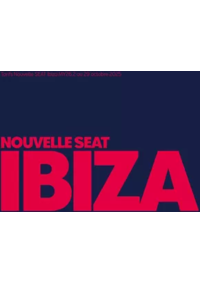 Prospectus Distributeur et Point Service SEAT LONGWY : SEAT Nouvelle Ibiza
