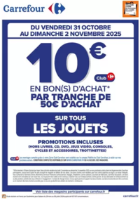Prospectus Carrefour Contact ATHIS DE L'ORNE : OPÉRATION BON(S) D’ACHAT