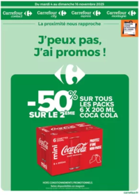 Prospectus Carrefour Express Castéra-Verduzan : J'PEUX PAS J'AI PROMOS DU 4 AU 16 NOVEMBRE !
