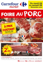 Prospectus Carrefour Drive : FOIRE AU PORC