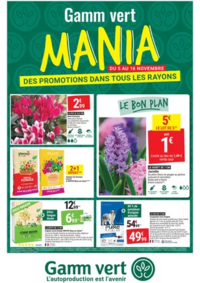 Prospectus Gamm vert L'ISLE JOURDAIN : MANIA DES PROMOTIONS DANS TOUS LES RAYONS