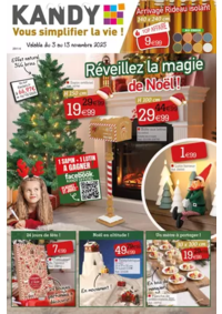 Prospectus KANDY CORBIE : Réveillez la magie de Noël