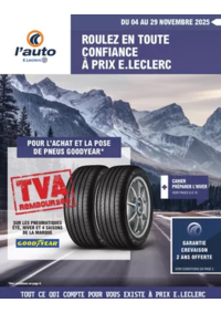 Prospectus L'auto E.Leclerc SEDAN : THEMATIQUE PREPARATION HIVER