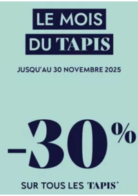 Prospectus Saint Maclou Claye Souilly : Promos Tapis