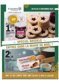 Prospectus E.Leclerc SAINT LOUIS : ALSACE CHOUCROUTE 3 - BREDELE - Express