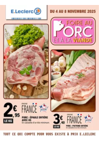 Prospectus E.Leclerc CASTELSARRASIN : FOIRE AU PORC ET A LA VIANDE 2