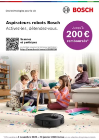 Prospectus Boulanger Trélissac : OFFRE Bosch: jusqu'à 200€ remboursés !