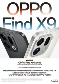 Prospectus LDLC Paris : Jusqu'à 150€ remboursés + une Oppo Watch X2 ou une tablette Pad SE offerte