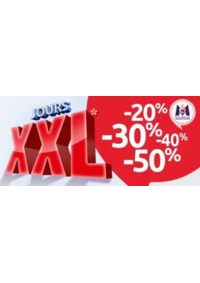 Prospectus M6 Boutique Villeneuve La Garenne C.C. QWARTZ : Jours XXL