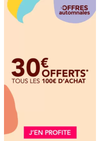 Prospectus La Compagnie du lit Rouen : Profitez de 30€ de remise tous les 100€ d'achat sur de nombreux matelas, sommiers, ensembles literie