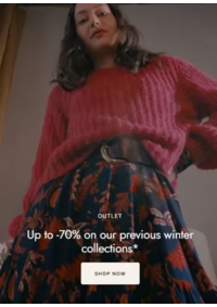 Prospectus La Fée Maraboutée Paris Commerce : Up to -70% on our previous winter collections*
