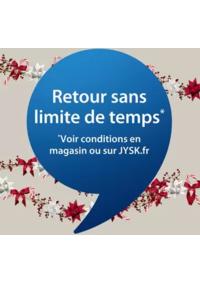 Prospectus Jysk FACHES-THUMESNIL : Offres exceptionnelles de Noël