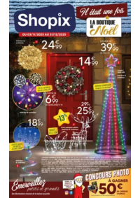 Prospectus Shopix CHALLANS : Il était une fois LA BOUTIQUE de Noël