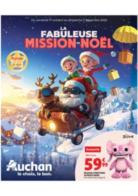 Prospectus Auchan ST MARTIN BOULOGNE : La fabuleuse mission de Noël