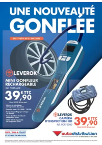 Prospectus auto distribution SAINTE BAZEILLE : Une Nouveauté gonflee