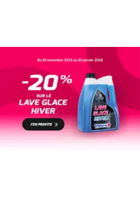 Prospectus Profil + Ozoir La Ferrière : Promo entretien : -20% sur le lave-glace hiver !