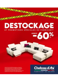 Prospectus Château d´Ax Solignac sur loire/Montagnac : Destockage