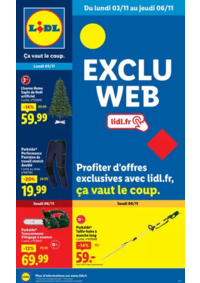 Prospectus Lidl AGEN : Profiter d'offres exclusives avec lidl.fr, ça vaut le coup.