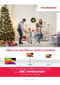 Prospectus Gitem Pauillac : Thomson Jusqu’à 50€ remboursés