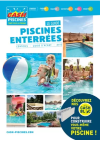 Prospectus Cash Piscine Cahors : PISCINES ENTERREES