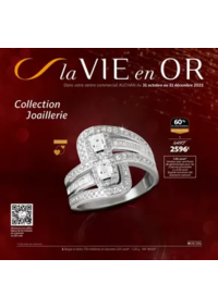 Prospectus Auchan Villeneuve-d'Ascq V2 : La Vie en Or : collection Joaillerie