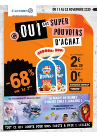 Prospectus E.Leclerc BON ENCONTRE : Oui aux super pouvoirs d'achat