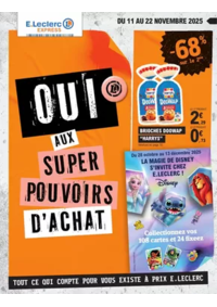 Prospectus E.Leclerc Mios : Oui aux super pouvoirs d'achat