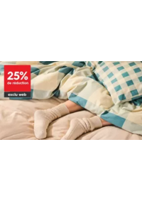 Prospectus HEMA Paris Faubourg St Antoine : Linge de lit flanelle -25%