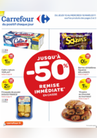 Jusqu'à 50% de remise immédiate - Carrefour
